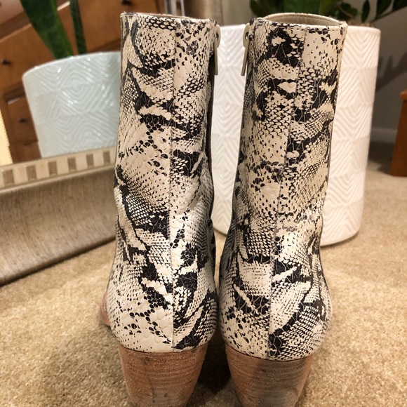 Matisse python print booties - Picture 2 of 5
